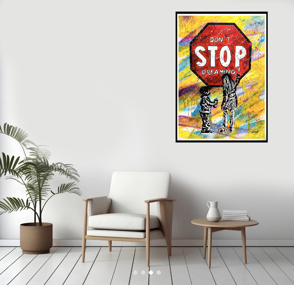 Gongas (XX-XXI) - vs Banksy - Don´t Stop Dreaming - No Reserve XL #2.1