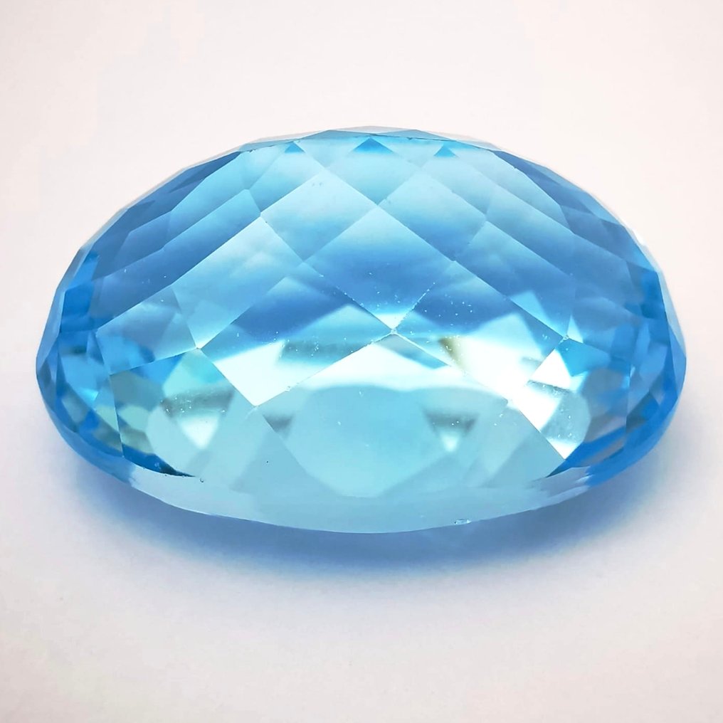 No reserve price Topaz  - 42.50 ct - Antwerp Laboratory for Gemstone Testing (ALGT) - Sky Blue Topaz #4.3