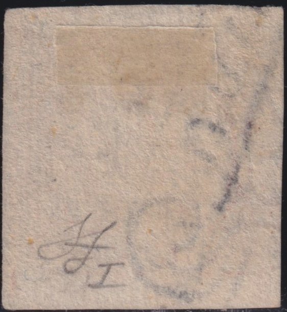 意大利古城邦-那不勒斯 1858 - 1/2 克 I^ Tav. Sass 1 经过良好鉴定的二手 Ex Coll. Imperato Spl #1.0