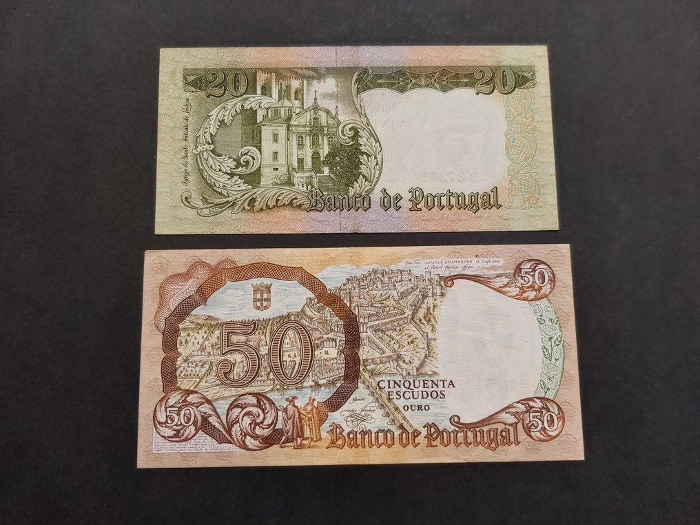 Portugalia și colonii. - 15 banknotes - various dates (Fără preț de rezervă) #2.1