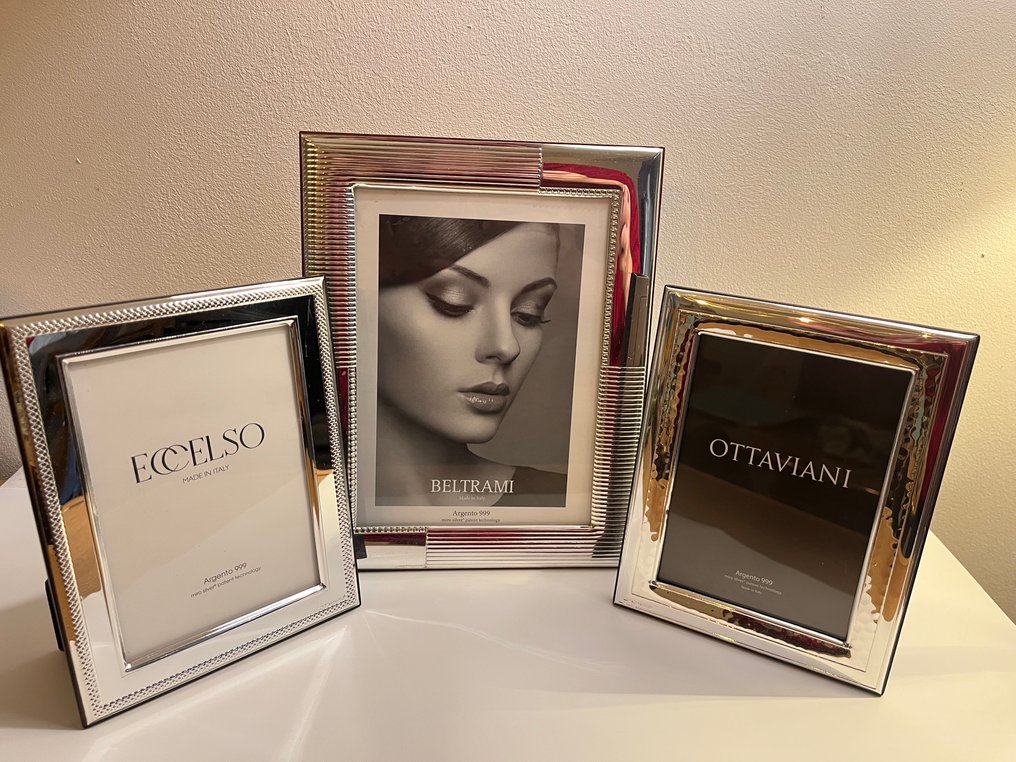 Portaritratti (3)  - Placcato argento #1.0