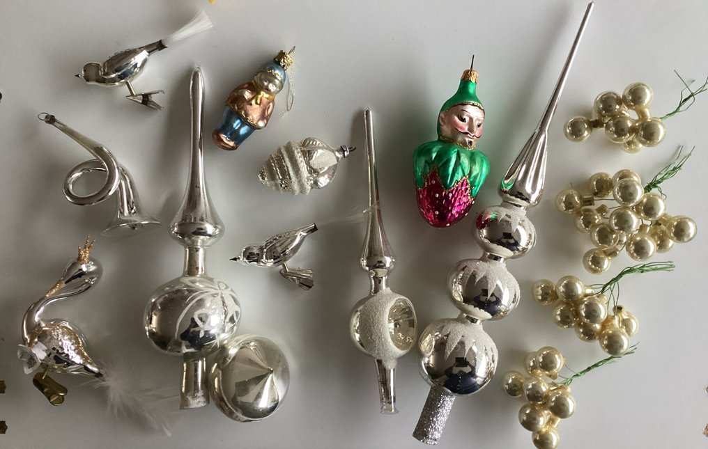 Julekuler (15) - Alt mulig - Glass - Vintage #1.0