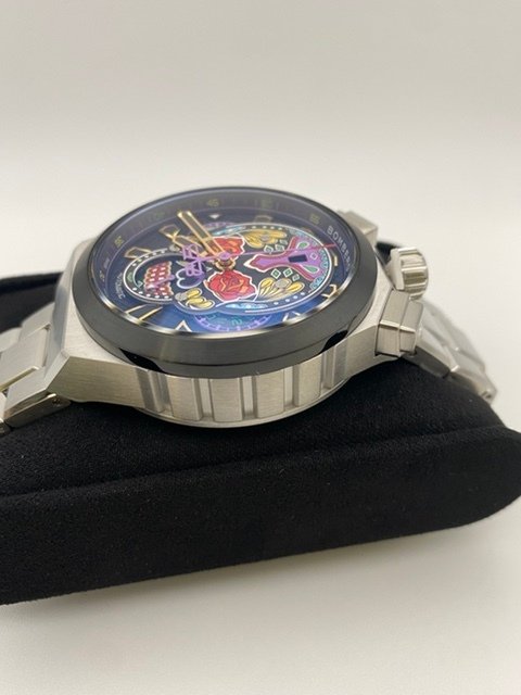 Bomberg - Bomberg Automatik Chronograph Bolt-68 BF44CHASP-04-1.12 – Neo Calaveras - Nincs minimálár - BF44CHASP.04-1.12 - Férfi - 2020+  #3.2