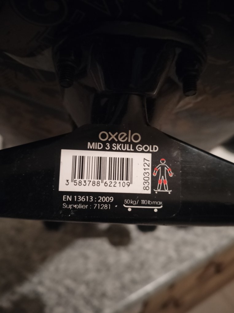 Oxelo - Παιχνίδι MID 3 SKULL GOLD - 2010-2020 - Γαλλία #2.1