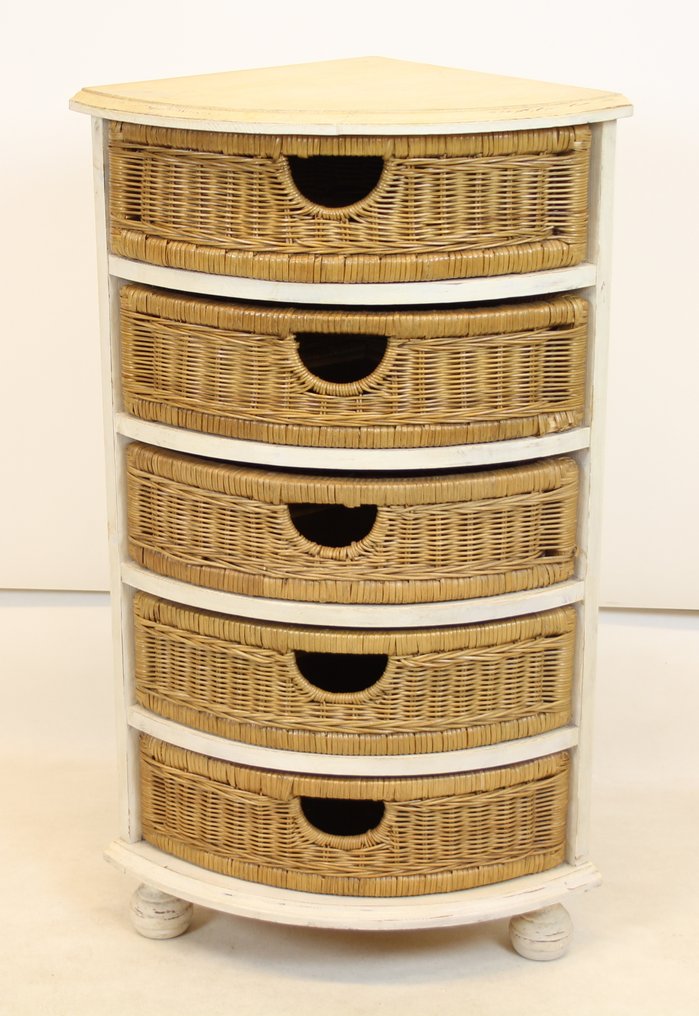 Commode - Bois, Riet #1.0