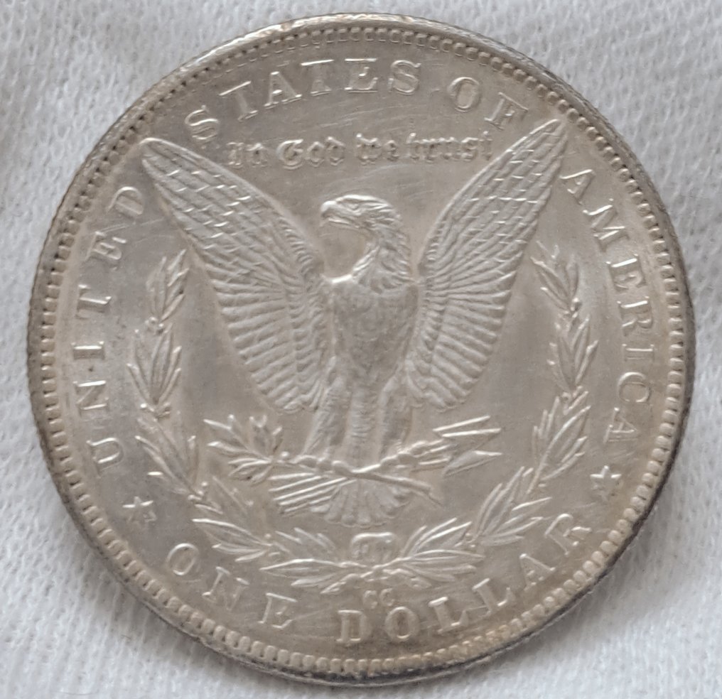 Ηνωμένες Πολιτείες. Morgan Dollar 1891-CC, Carson City  (χωρίς τιμή ασφαλείας) #3.2