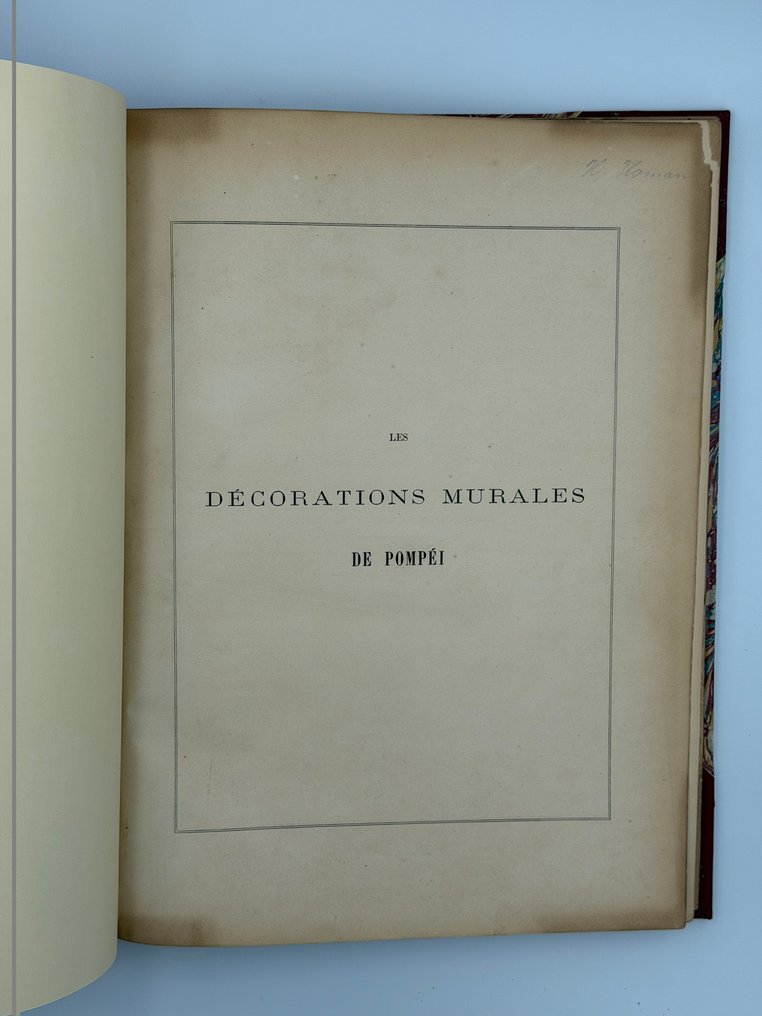 Emile Presuhn - Les Décorations Murales de Pompéi - 1878 #1.0