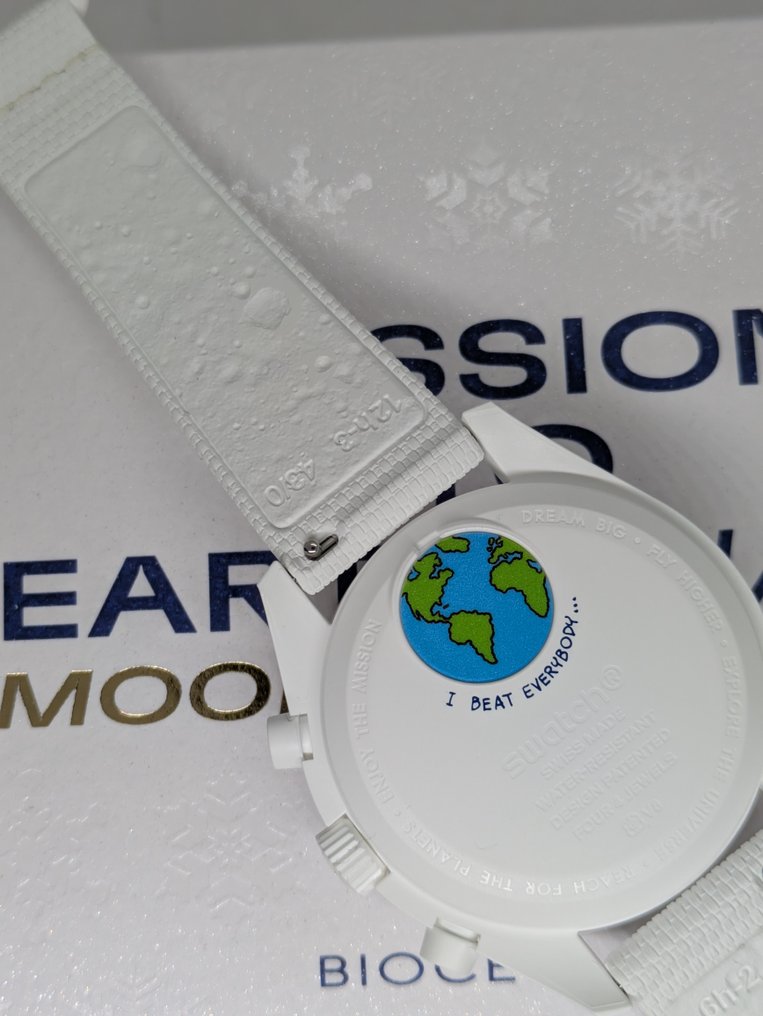 Swatch - Omega x Swatch MoonSwatch Moonshine Gold Special Dial Detail - Nincs minimálár - Uniszex - 2025 #4.3