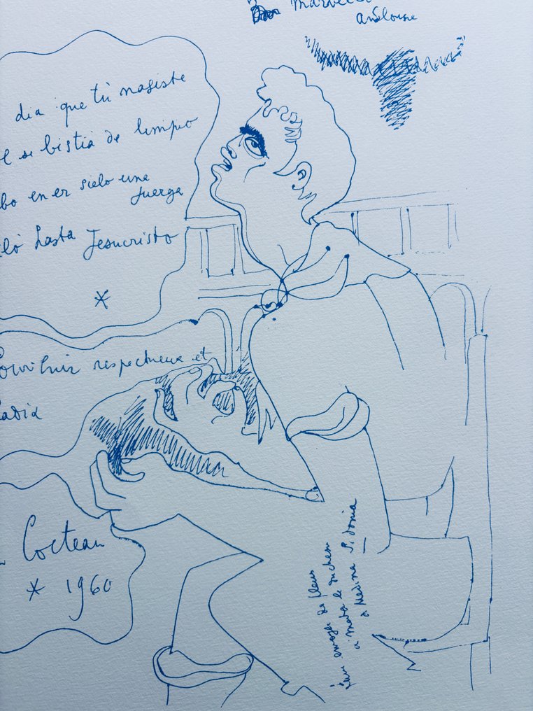 Jean Cocteau (1889-1963) - Gitans et corridas VII 1971 #1.0