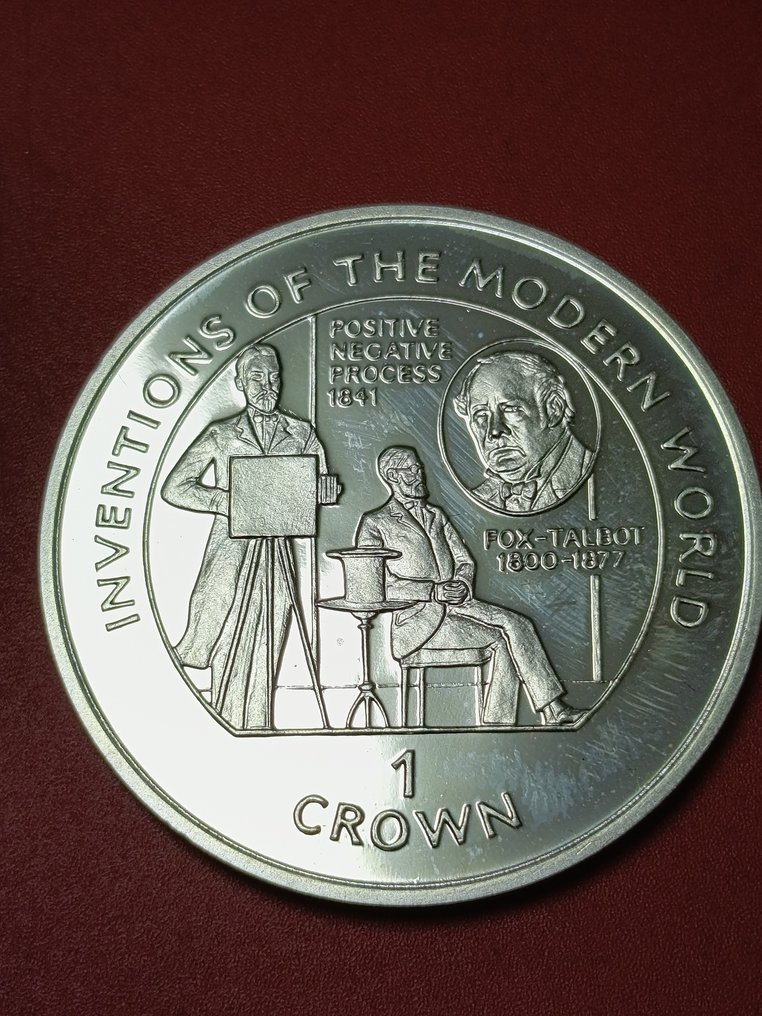 Isle of Man (Crown dependency). 1 Crown Argento 1995 (No reserve price) #4.3