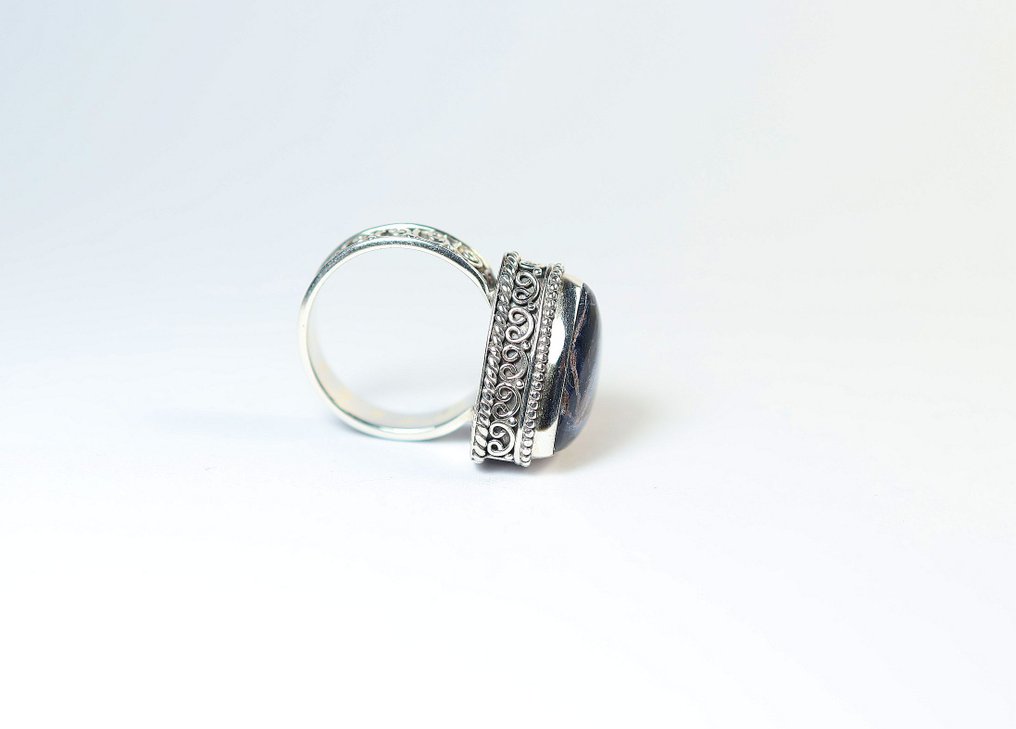 Pietersit Ring / Cabochon / new- 7.5 g - (1) #3.2