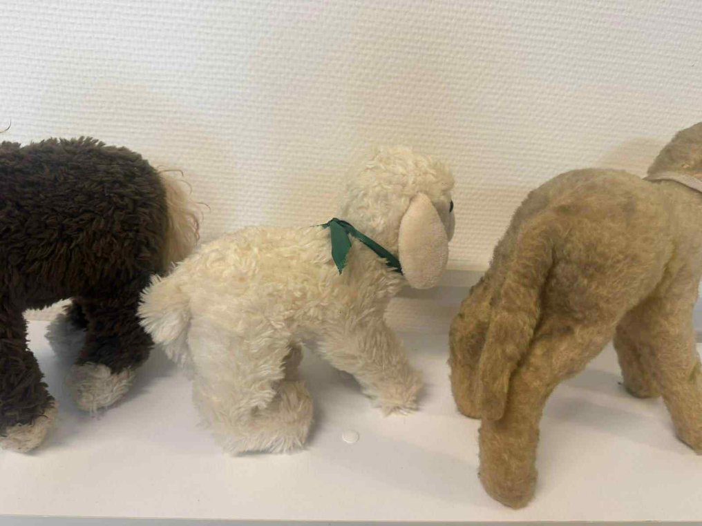Steiff  - Κούκλα Konvolut: Altes Pferd + 2 Lämmer - 1930-1940 - Γερμανία #2.1