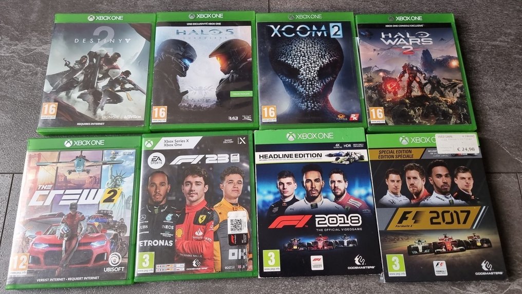 Microsoft - Xbox one 8 games  & Xbox 360 18 games - Gra wideo - W oryginalnym pudełku #1.0