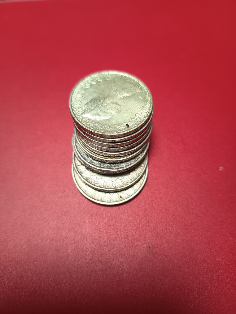 Ιταλία, Δημοκρατία 500 Lire argento (20 monete)  (χωρίς τιμή ασφαλείας) #3.2