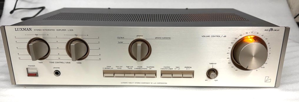 Luxman - L-205 Amplificatore integrato a stato solido #1.0