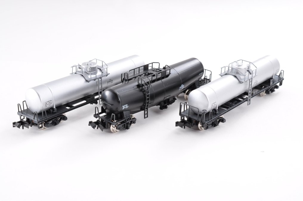 Kato N - 8008-1 8013-1 - Junayksikkö (3) - Taki 3000 & Taki 43000 tankkivaunu 3-osainen sarja - JNR #1.0