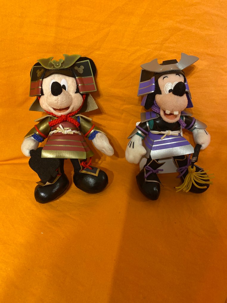 Disney - Hånddukke Topolino e Pippo samurai - Japan #4.3