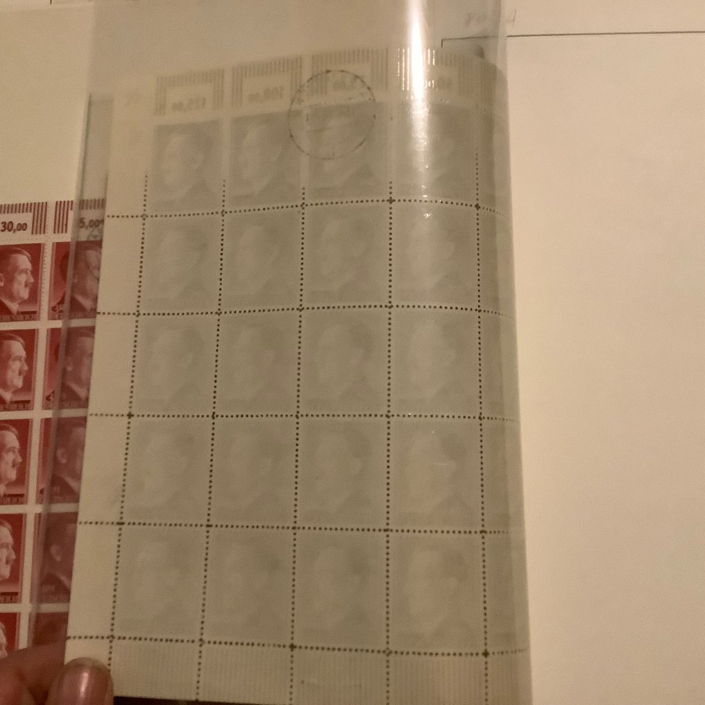 Γερμανική Αυτοκρατορία 1942 - Οι τέσσερις μικρές βελόνες του Χίτλερ. - Michel KB 799/802 #2.1