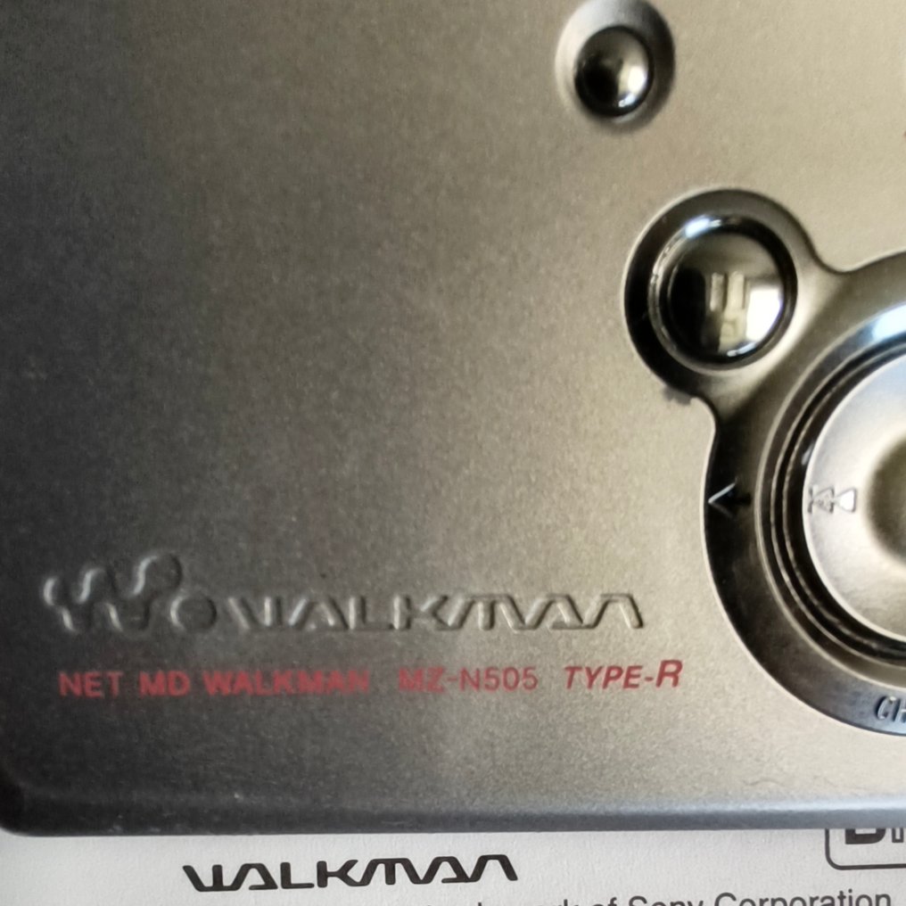 Sony - MZ-N505 NETMD minidisc Recorder- with 5 new minidisc - Lettore – registratore Minidisc portatile #3.2