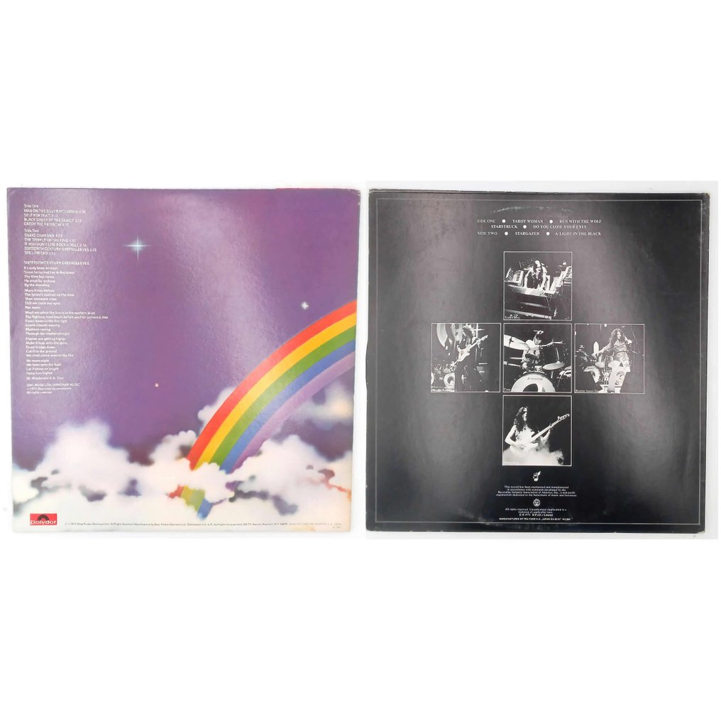 Rainbow - Rainbow x2 LP set : Ritchie Blackmore's Rainbow / Rainbow Rising - Πολλαπλοί καλλιτέχνες - Δίσκος βινυλίου - Ιαπωνική εκτύπωση - 1978 #1.0