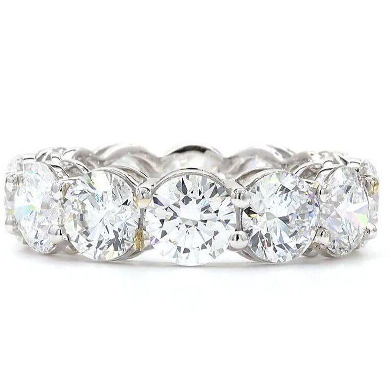 Zonder minimumprijs - Ring Platina -  10.00ct. tw. Diamant (Lab-grown) #1.0