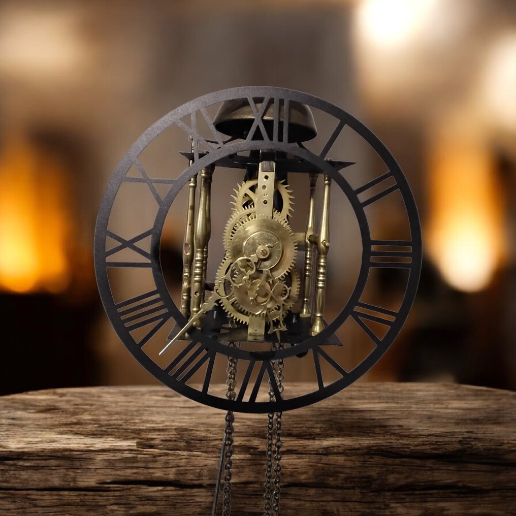 弗里斯兰尾钟 -  设计 黄铜 - 1850-1900, 后续补充 #1.0