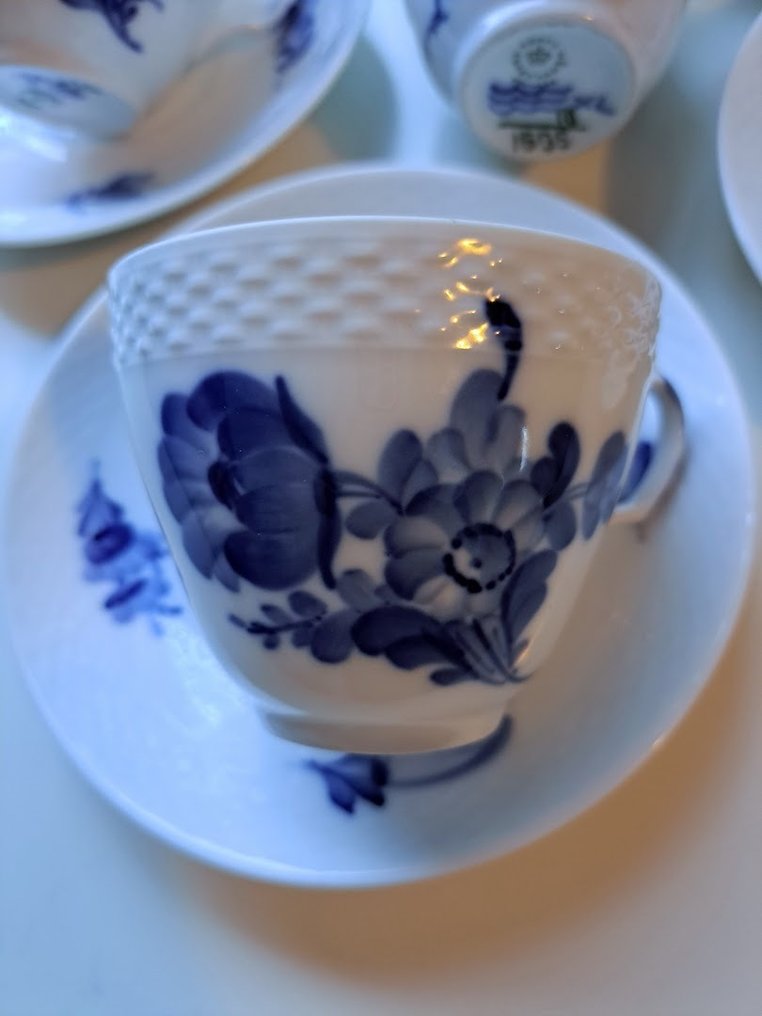 Royal Copenhagen - Set pentru micul dejun (10) - Porțelan, Cristal #1.0