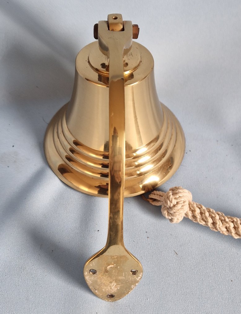 Scheepsbel - Messing - Met beugel en allemansend #2.1