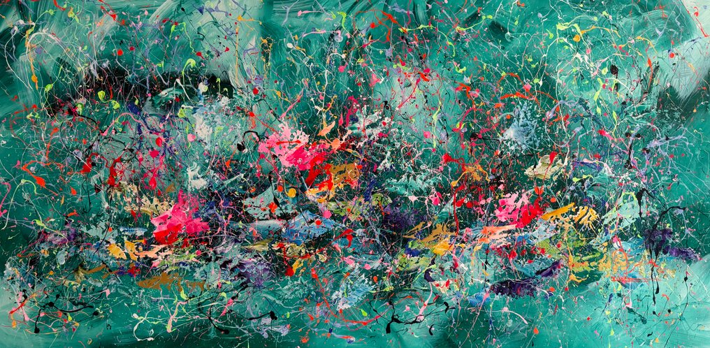 Ivanka Matiss - Monet’s garden N.27 XXL #2.1