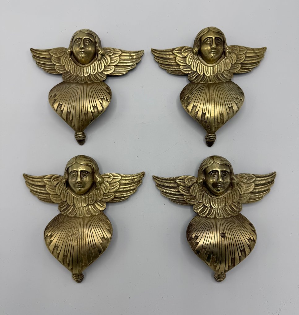 Religious objects (4) - Bronze - 1850-1900 - Winged angels #4.3