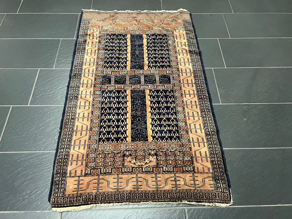 Μεγαλοπρεπής Μπουχάρα - Γαλάζιος Ουρανός - Χαλί - 150 cm - 95 cm #1.0