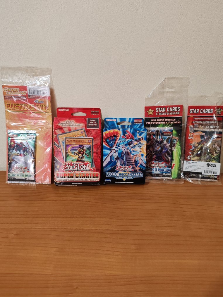 Konami - 5 Sealed deck - Yu-Gi-Oh! #1.0