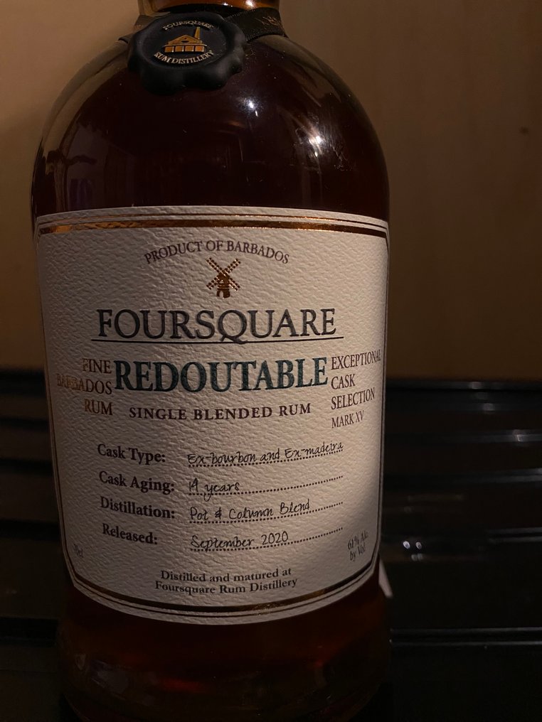 Foursquare 14 years old - Redoutable - Mark XIV   - b. 2020  - 70 cl #1.0