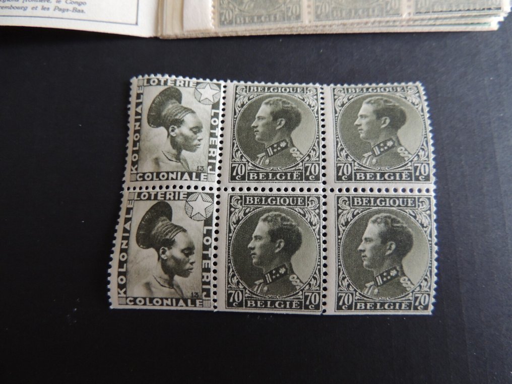 Βέλγιο 1936 - Carnet Tungsram bord rouge Cob # A32 #3.2