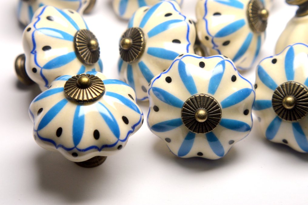  Χερούλι πόρτας (12) - 1960-1970 - Χειροποίητες κεραμικές λαβές  #2.1