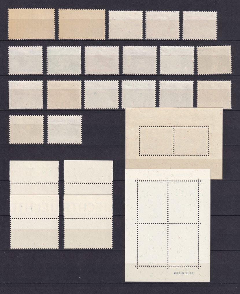 Liechtenstein 1936 - Serie complete gomma integra in ottime condizioni. #1.0