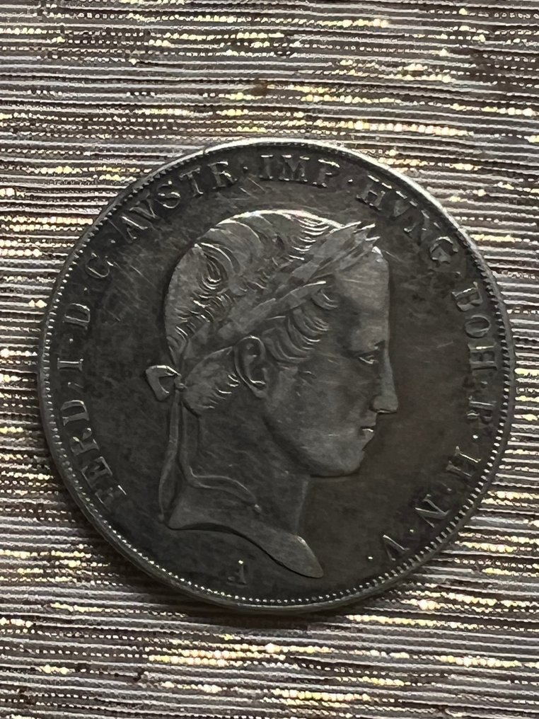 Austria. Ferdynand I. Thaler (taler) 1839 A #2.1