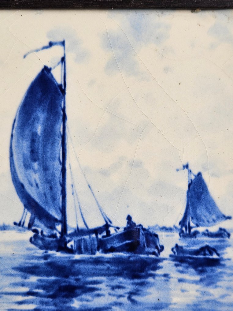Πλακάκι - Zeevaart - De Porceleyne Fles, Delft - 1940-1950 #2.1