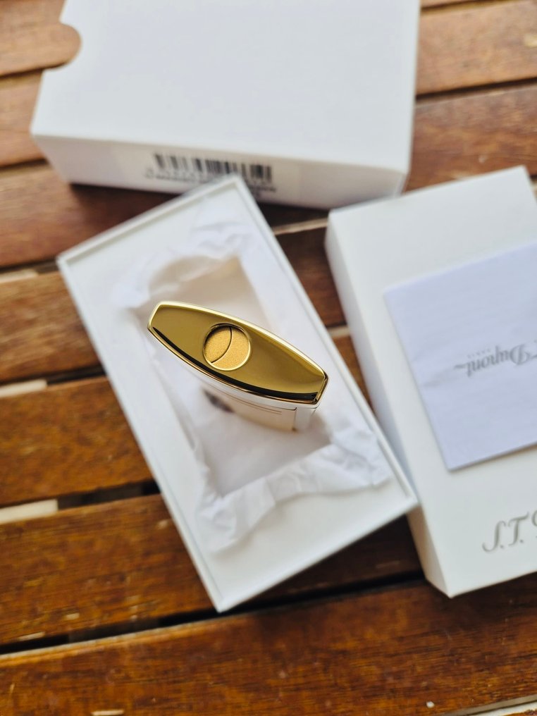 S.T. Dupont - Maxijet Honey/Golden - Ingen mindstepris - Lighter - Forsølvet #1.0