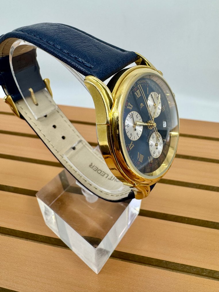 Maurice Lacroix - Les Classiques Chronograph 18k Goldplated G10 - No reserve price - 04663 - Men - 2010-2020  #3.2