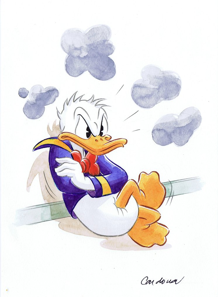 Cardona - 1 Watercolour - Donald Duck #1.0