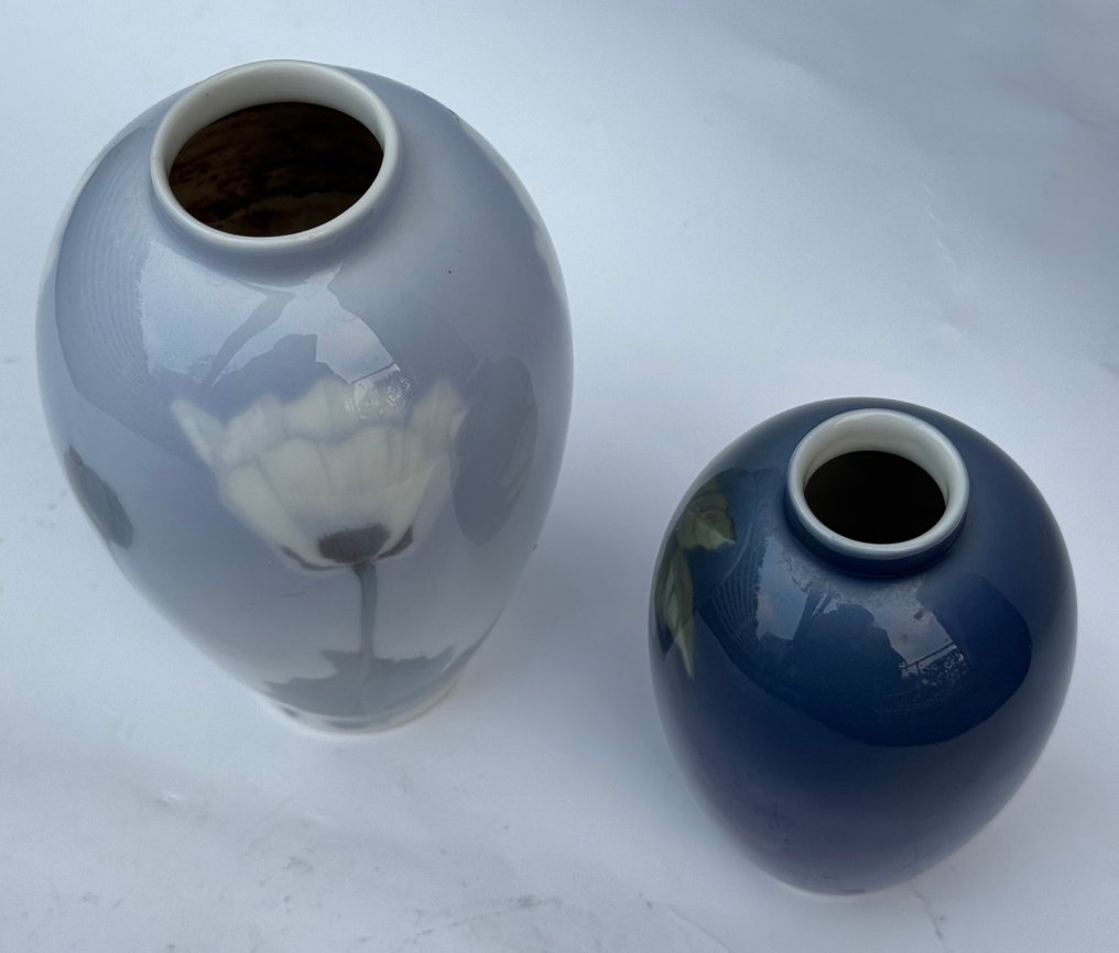 Royal Copenhagen - Vase (2)  - Porcelain #2.1