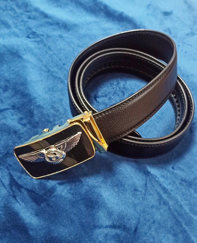 cinturón - Bentley - Cuero negro - 2025 #1.0