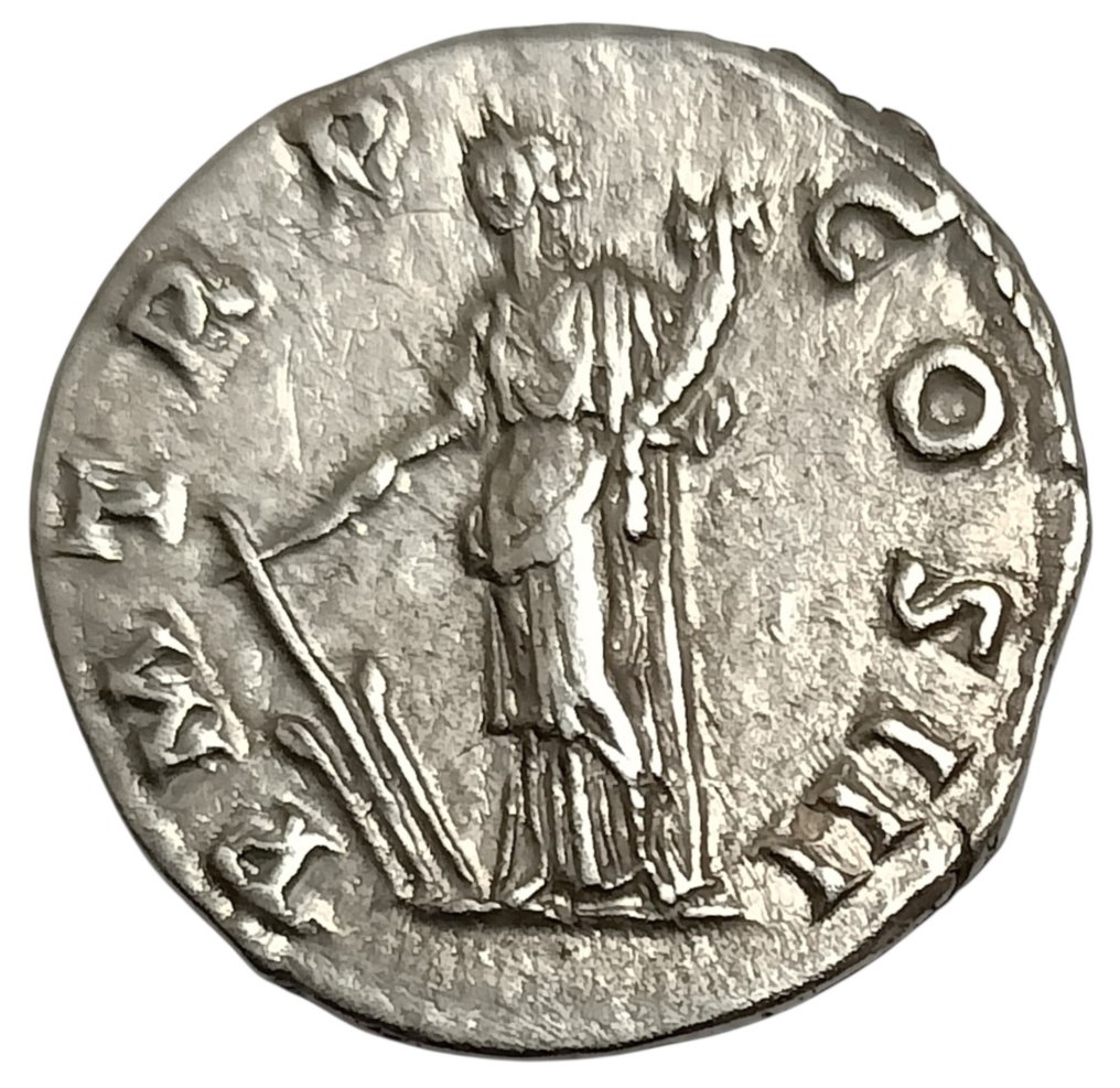 Impero romano. Adriano (117-138 d.C.). Denarius Rome - Fortuna #1.0