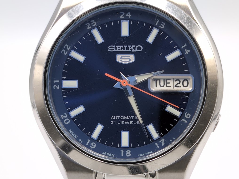 Seiko - Seiko 5 Automatic Day-Date - Ei pohjahintaa - 7526-03E0 - Miehet - 2000-2010  #1.0