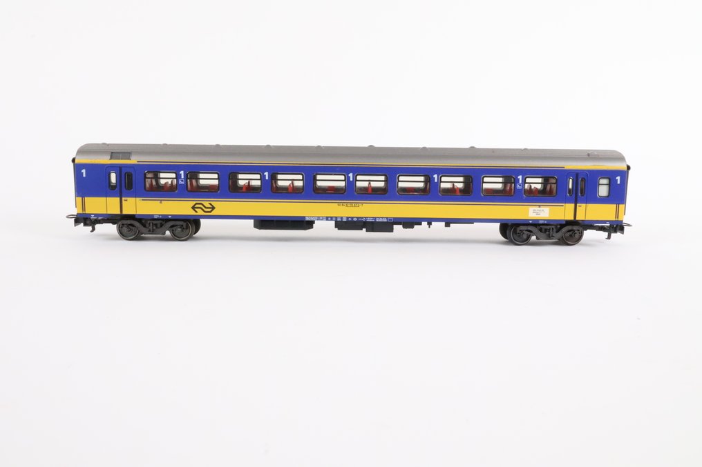 Märklin H0 - 4164/4165 - Model train passenger carriage (4) - ICR carriages first and second class (partial coupling) - NS #3.2