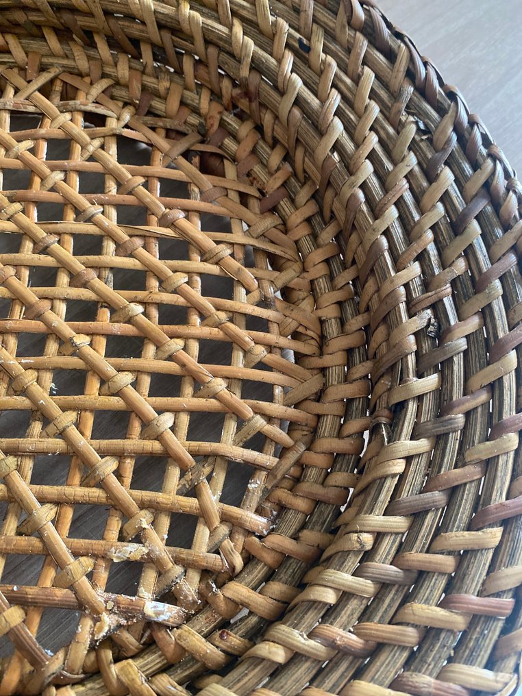 flamant - Platzteller (8) - Togo - Rattan, canage, Bambus - Telleruntersetzer #4.3