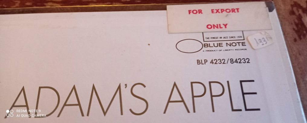 Wayne Shorter - Adam's Apple Blue Note – BST-84232 NM Top Copy - LP - 1977 #3.2