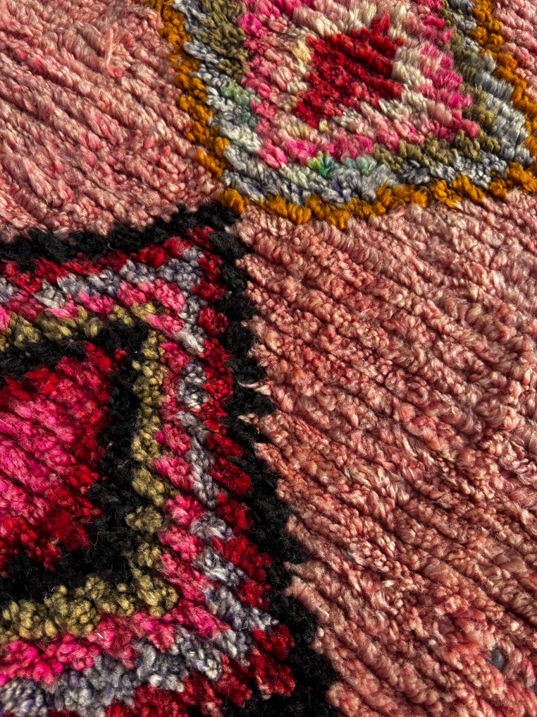 Μοντέρνο Μαροκινό Χαλί Δρομέας – Χειροποίητο Μαλλί – Σύγχρονο Στυλ Μπερμπέρ - Χαλί - 300 cm - 80 cm #4.3