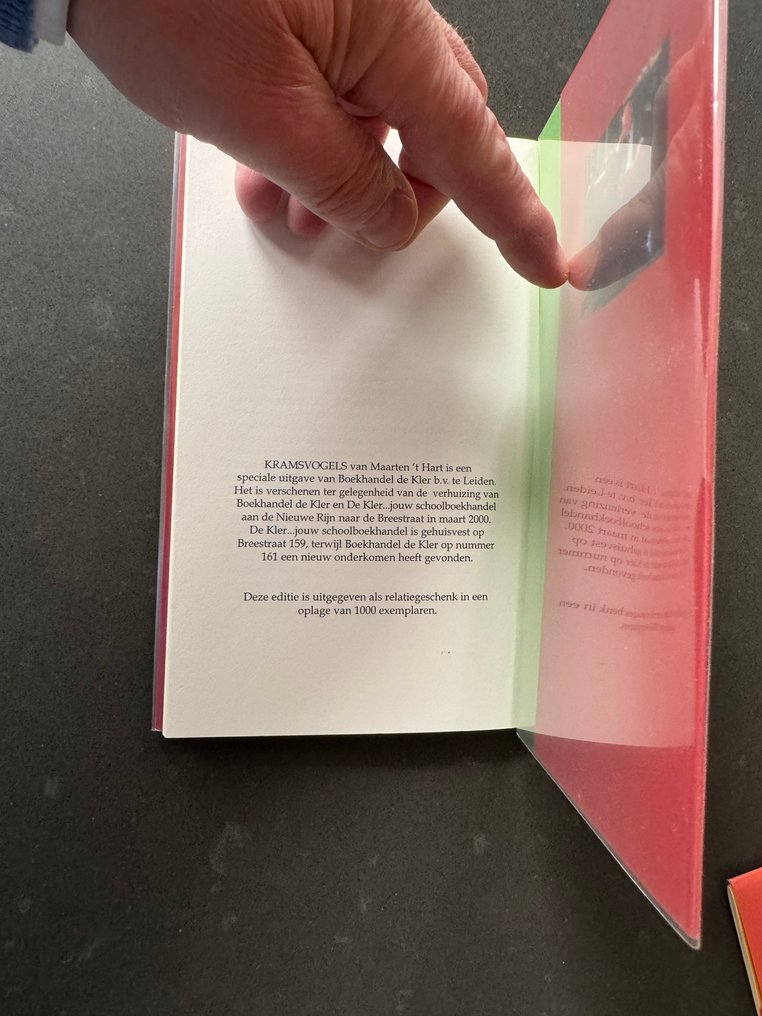 (Gesigneerd) Maarten 't Hart - Lot met 3 bibliofiele uitgaven - 2000-2003 #2.1